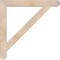 Ekena Millwork Traditional Craftsman Smooth Bracket, Douglas Fir, 3 1/2"W x 34"D x 34"H BKT04X34X34TRA04SDF - alternate 2